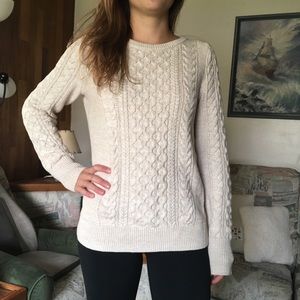 Beautiful knit cotton sweater